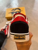 Mad Rats Preto/Vermelho Old School